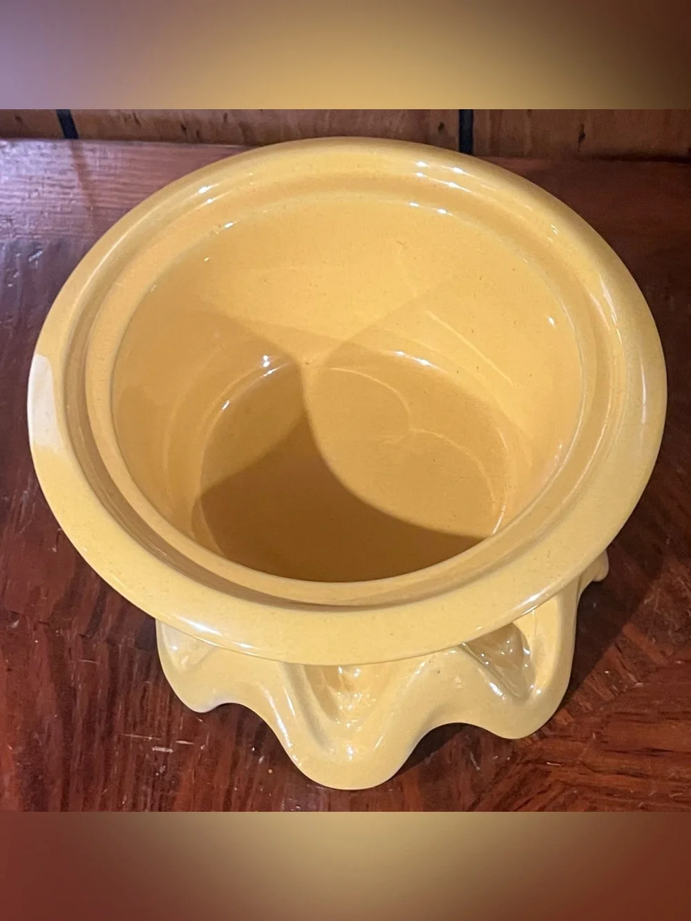 Frankoma Warmer Stand and Casserole Bowl
